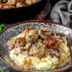 Creamy Mushroom Chicken Meatballs (30-Minute Recipe) Recipe