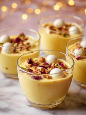 Custard Rasgulla Recipe