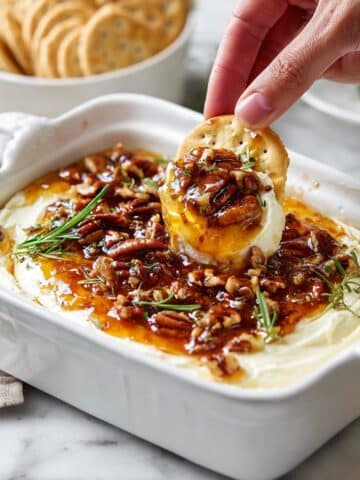 Goat Cheese Appetizer Spread with Fig Jam and Pecans Recipe