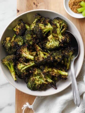 Roasted Miso Broccoli with Maple Miso Sauce Recipe