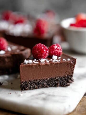 Chocolate Raspberry Tart with Gluten-Free Oreo Crust Recipe