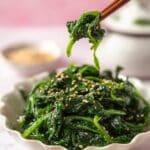 Korean Spinach Side Dish (Sigeumchi Namul) Recipe