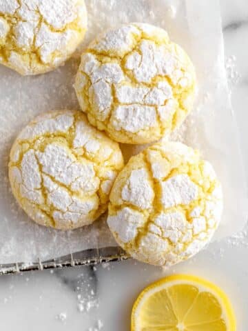 Lemon Crinkle Cookies Recipe