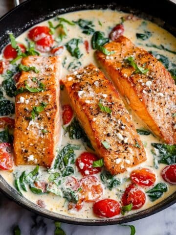 Creamy Tuscan Salmon Recipe