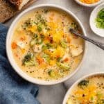 Chicken Broccoli Cheddar Soup Recipe