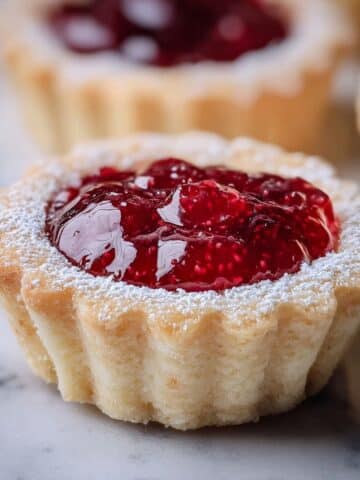 Mini Raspberry Almond Tarts Recipe