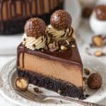 Nutella Cheesecake with Oreo Crust and Chocolate Ganache Recipe