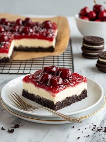 Black Forest Cheesecake Bars Recipe