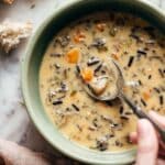 Instant Pot Wild Rice Soup Recipe