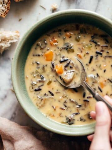 Instant Pot Wild Rice Soup Recipe