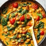 Chickpea and Spinach Curry Recipe