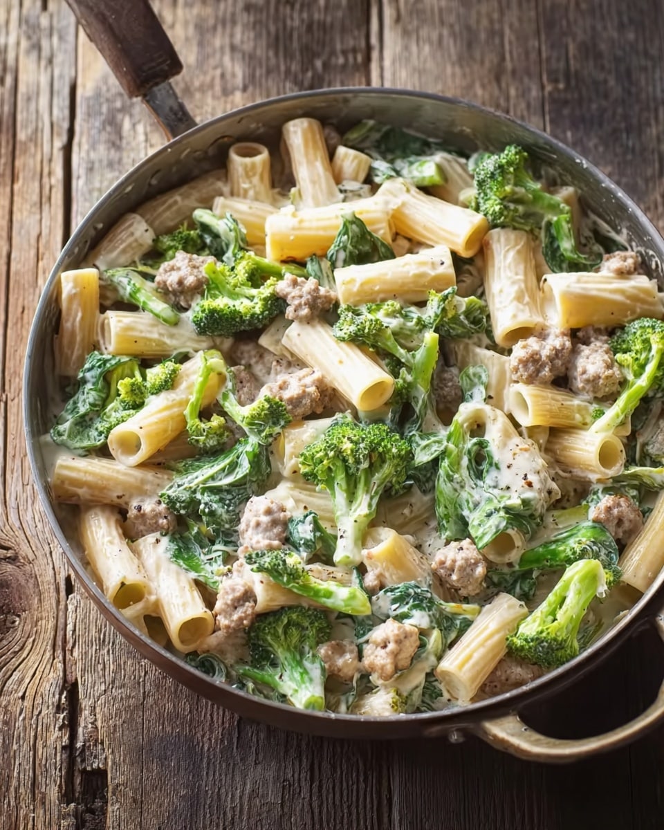 Rigatoni with Broccoli and Sausage - Easy, Flavorful Pasta