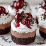 Black Forest Mini Cheesecakes Recipe