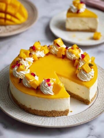 Tropical Mango Cheesecake Recipe