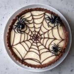 Spider Web Cheesecake Tart Recipe