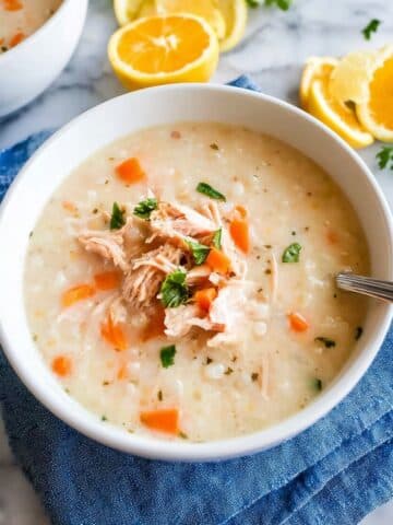 Traditional Greek Avgolemono Sauce (Egg-Lemon Sauce) Recipe