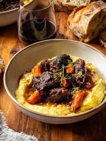 Braised Pot Roast with Mashed Potatoes Recipe