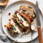 Cranberry Brie Stuffed Chicken Breasts Recipe