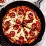 Easy Cast Iron Skillet Pizza (Better Than Takeout!) Recipe