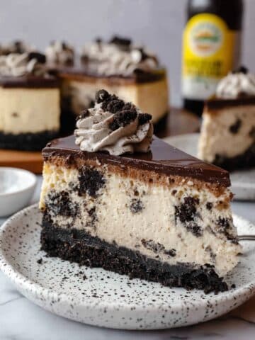 Gluten-Free Oreo Cheesecake with Chocolate Ganache and Oreo Buttercream Frosting Recipe