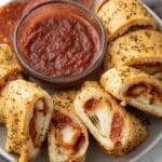 Cheesy Pepperoni Bread with Italian Seasoning Recipe