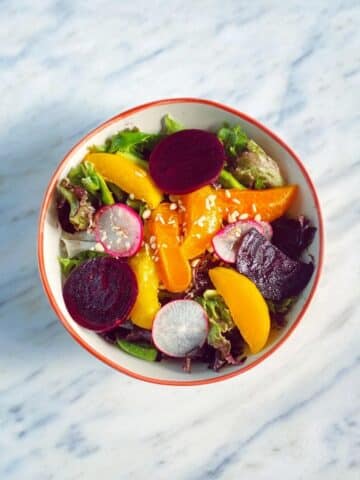 Tangelo Salad with Roasted Beetroot Recipe