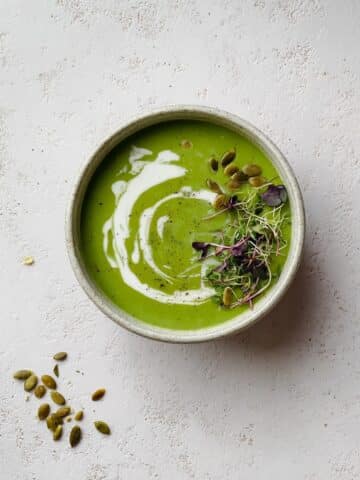 Immune Boosting Super Green Soup Recipe