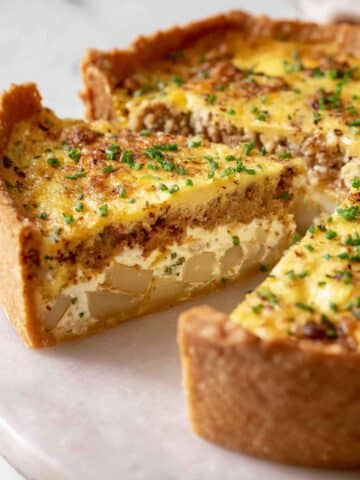 Deep Dish Puff Pastry Quiche Recipe