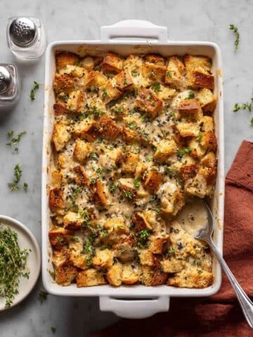 Savory Bread Pudding Stuffing Recipe