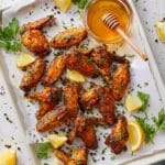 Lemon Pepper Honey Wings Recipe