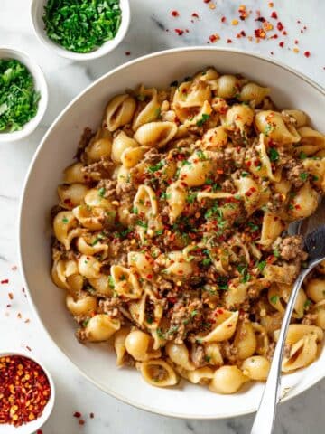 One Pan Gluten Free Hamburger Helper Recipe