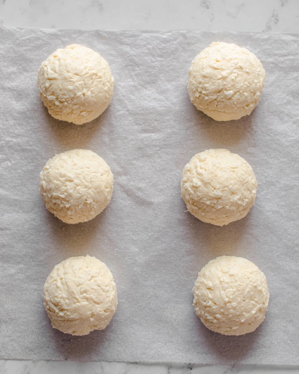 The image shows a close-up of several round, golden brown cheese bread rolls piled together. Each roll has a smooth, slightly shiny surface with small darker brown spots, giving a toasted look. They appear puffy and soft with a light crust. The rolls rest on a white textured cloth inside a rustic brown bowl. The background is softly blurred, focusing on the warm, freshly baked texture of the rolls. photo taken with an iphone --ar 4:5 --v 7