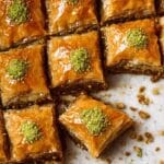 Decadent Turkish Baklava with Walnuts and Pistachios Recipe