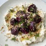 Baby Beets with Labneh and Dukkah Recipe