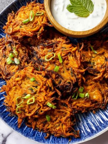 Spiced Sweet Potato Fritters Recipe