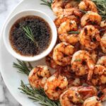 Brown Butter Rosemary Shrimp Skewers Recipe