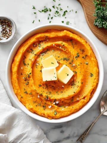 Creamy Mashed Sweet Potatoes Recipe