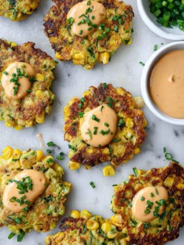 Zucchini Corn Fritters Recipe