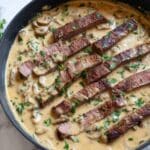 Steak Pasta Alfredo Recipe