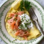 Easy Salmon Omelette Recipe