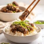 Enoki Beef Rolls with Dashi-Mirin Sauce Recipe