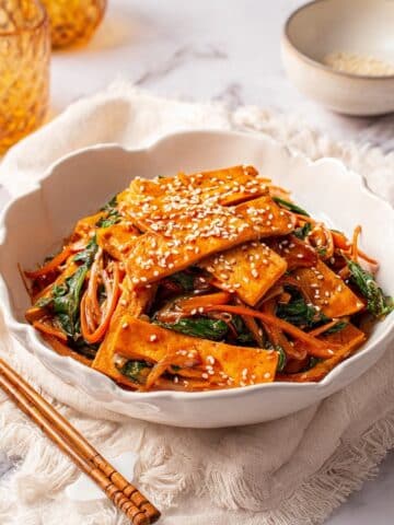 Korean Fish Cake Stir Fry (Eomuk Bokkeum) Recipe