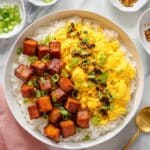 Caramelized Spam and Eggs with Rice Recipe