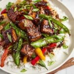 Sweet and Savory Salmon Stir Fry with Vegetables Recipe