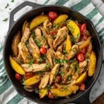 Balsamic Peach Chicken Recipe