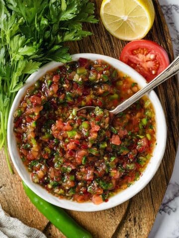 Turkish Ezme (Acili Ezme) Recipe