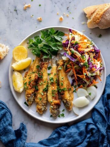 Crispy Fried Sardines with Cornmeal Recipe