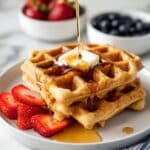 Oat Flour Waffles Recipe