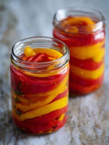 Oven-Roasted Bell Peppers Recipe
