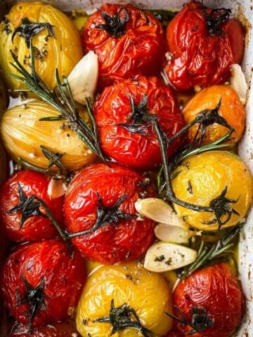 Garlic Rosemary Roasted Beefsteak Tomatoes Recipe